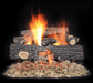 Majestic Majestic 18" Fireside Series Realwood Outdoor Gas Log Set Propane Safety Pilot ODSP-18LP Fireplace Finished - Outdoor