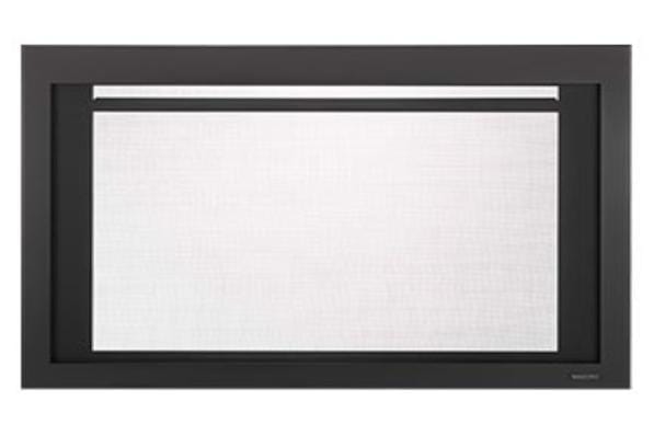 Majestic Majestic 30" Clean Screen Front (Black) - CSFI30BK CSFI30BK Fireplace Finished - Gas