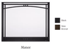 Majestic Majestic 42" Manor Overlap Fit Front (Black) - MANOR42BK MANOR42BK Fireplace Accessories