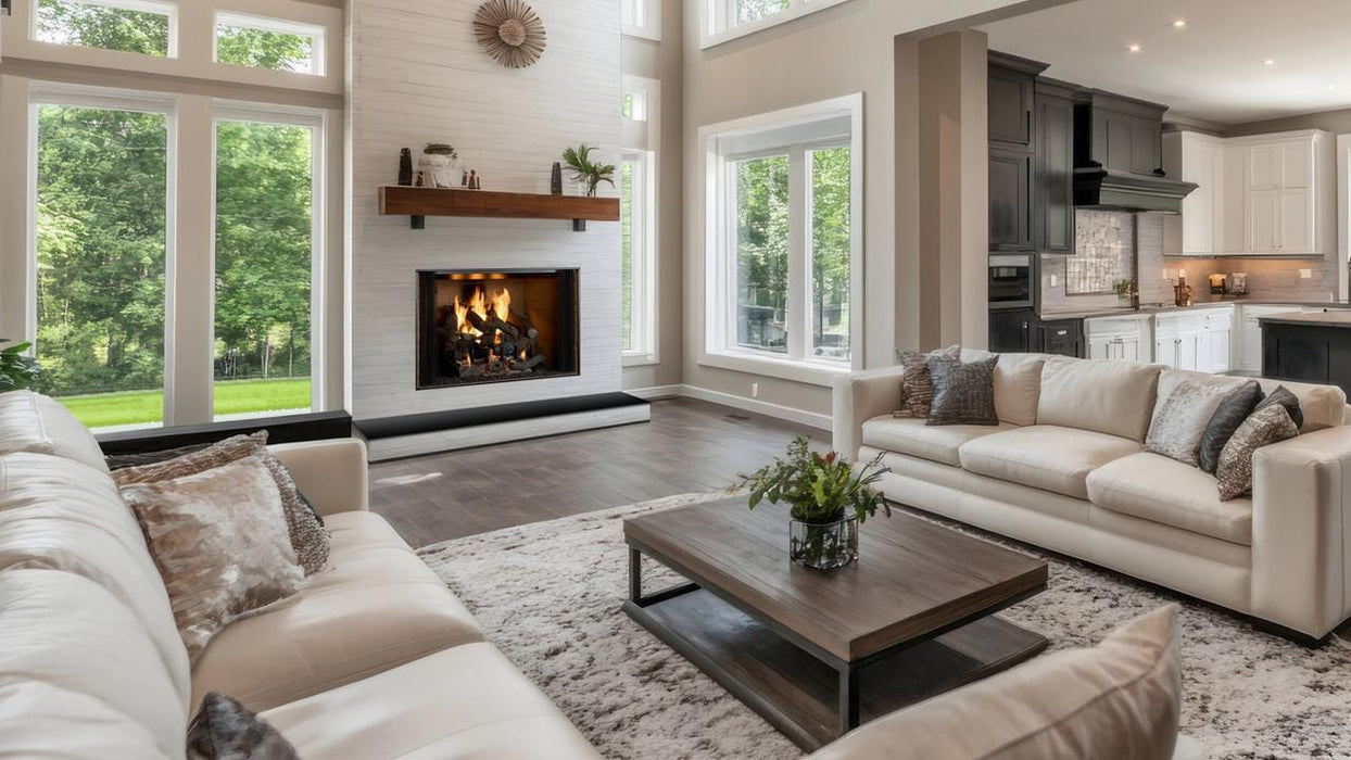 Majestic Majestic Biltmore 36 Open Gas Fireplace BILT36 Fireplace Finished - Gas