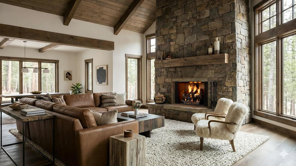 Majestic Majestic Biltmore 42 Open Gas Fireplace BILT42 Fireplace Finished - Gas