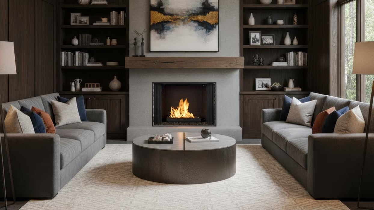 Majestic Majestic Biltmore 42 Open Gas Fireplace BILT42 Fireplace Finished - Gas