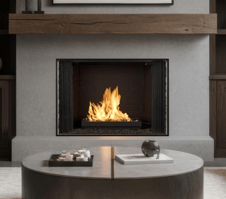 Majestic Majestic Biltmore 42 Open Gas Fireplace BILT42 Fireplace Finished - Gas