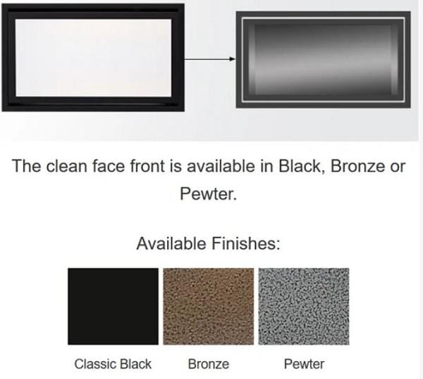 Majestic Majestic Black Clean Face Trim (Echelon II 48) - CFT-48-BK-C CFT-48-BK-C Fireplace Accessories