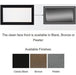 Majestic Majestic Black Clean Face Trim (Echelon II 60) - CFT-60-BK-C CFT-60-BK-C Fireplace Accessories