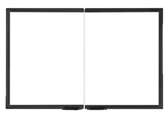 Majestic Majestic Black Gasketed Glass Door, Cabinet Style for Sovereign 36 (Heat Circulated model only) (Sovereign 36) - GGD36BK-B GGD36BK-B Fireplace Accessories