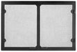 Majestic Majestic Black Grand Vista Cabinet Style Mesh Doors (Sovereign 42) - GV42BK GV42BK Fireplace Accessories