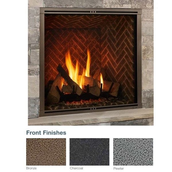 Majestic Majestic Charcoal Firescreen Front (Marquis II 42) - FSMQ42CH FSMQ42CH Fireplace Finished - Gas