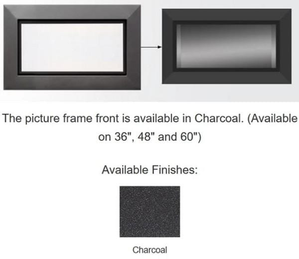 Majestic Majestic Charcoal Picture Frame Front (Echelon II 48) - PFF-48-CH-C PFF-48-CH-C Fireplace Accessories