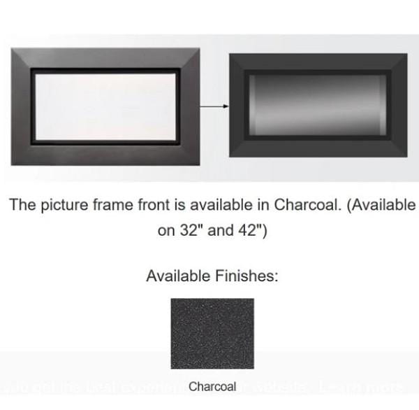 Majestic Majestic Charcoal Picture Frame Front (Jade 42) - PFF-42-CH PFF-42-CH Fireplace Finished - Gas