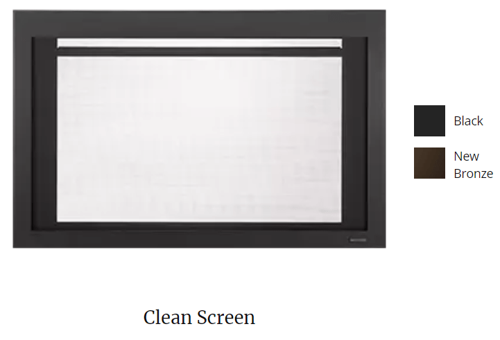 Majestic Majestic Clean 30" Screen Front (New Bronze) - CSFI30NB CSFI30NB Fireplace Accessories
