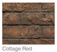 Majestic Majestic Cottage Red Brick Interior Panel (Marquis II See-Through 42) - BRICKMQ42STCR BRICKMQ42STCR Fireplace Accessories