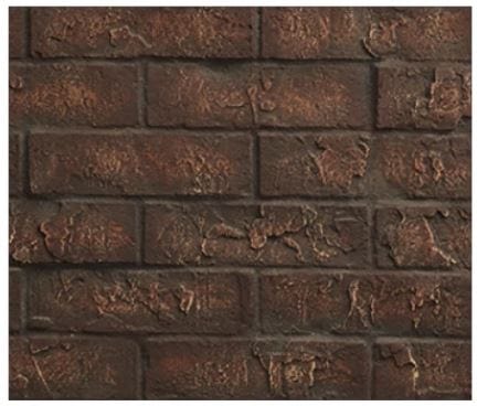 Majestic Majestic Cottage Red Brick Interior Panel (Quartz 32 Series) - BRICK32CR BRICK32CR Fireplace Accessories