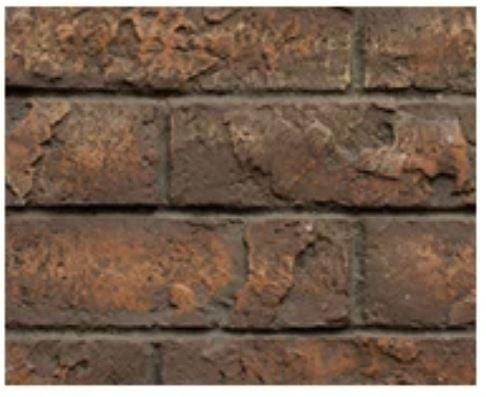 Majestic Majestic Cottage Red Interior Brick Panels (Meridian 36 IFT Series) - BRICK36MERCR BRICK36MERCR Fireplace Accessories