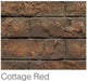 Majestic Majestic Cottage Red Traditional Brick Interior Panels (Ruby Insert 25") - BRICKMI25CR BRICKMI25CR Fireplace Finished - Gas