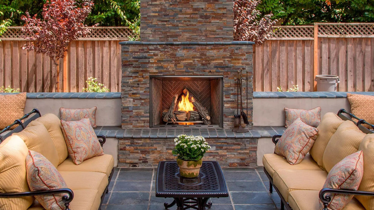 Majestic Majestic Courtyard 36 Outdoor Gas Fireplace (Concrete Refractory) ODCOUG-36TS Fireplace Finished - Outdoor