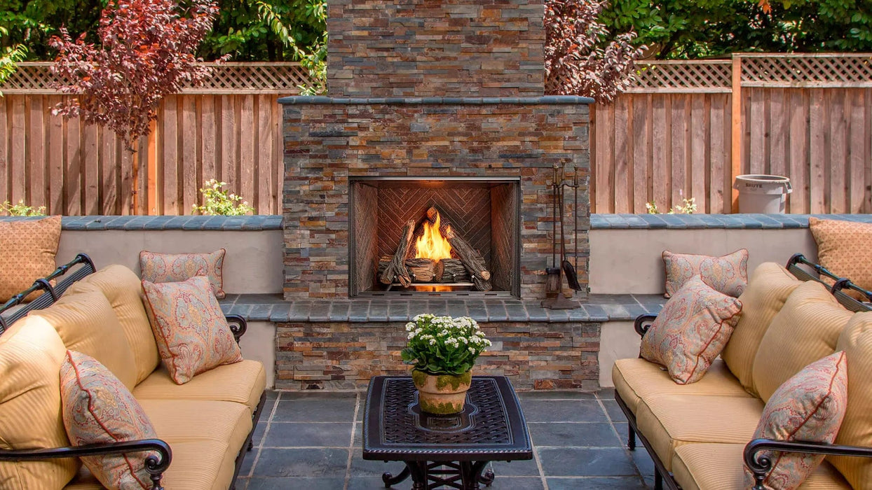 Majestic Majestic Courtyard 42 Outdoor Gas Fireplace (No Refractory) ODCOUG-42NR Fireplace Finished - Outdoor