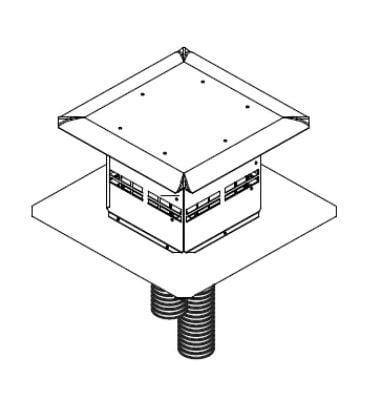 Majestic Majestic Direct Vent Insert Kit (4' & 30' Liner + Black Term Cap) - LINKSQB-DV4-30 LINKSQB-DV4-30 Fireplace Venting