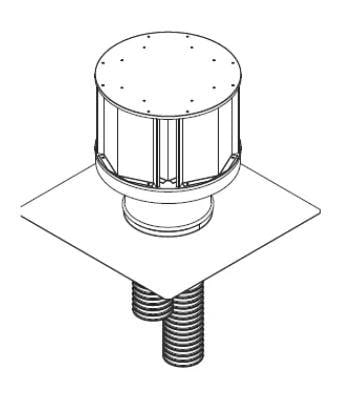 Majestic Majestic Direct Vent Insert Kit - LINK-DV4-30B LINK-DV4-30B Fireplace Venting
