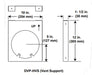 Majestic Majestic DVP Horizontal Pipe Support - DVP-HVS DVP-HVS-FD Fireplace Venting