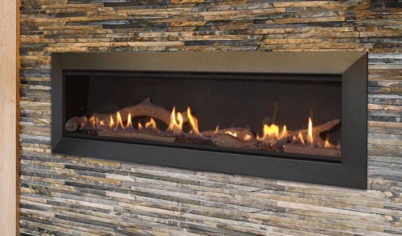 Majestic Majestic Echelon II 60" Direct Vent Gas Fireplace (Natural Gas) ECHEL60IN-C Fireplace Finished - Gas
