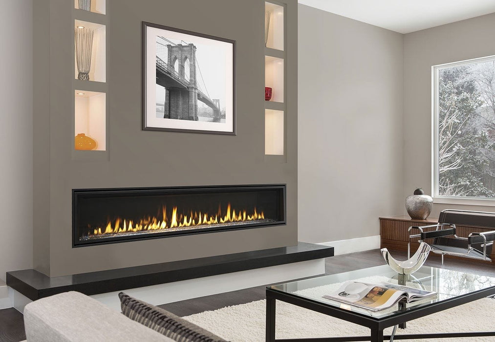 Majestic Majestic Echelon II 60" Direct Vent Gas Fireplace (Natural Gas) ECHEL60IN-C Fireplace Finished - Gas