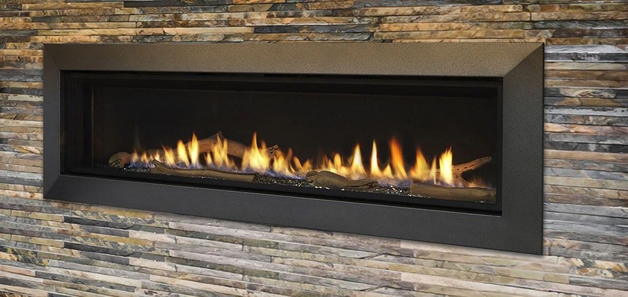 Majestic Majestic Echelon II 60" Direct Vent Gas Fireplace (Natural Gas) ECHEL60IN-C Fireplace Finished - Gas