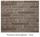 Majestic Majestic Grey Herringbone Refractory (Courtyard 36) - ODCOUG-36GHR ODCOUG-36GHR Fireplace Accessories