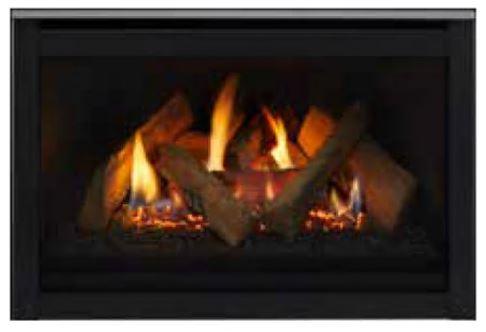 Majestic Majestic Inside Fit Door (Ruby Insert 25") - INFIT-25-BK INFIT-25-BK Fireplace Accessories