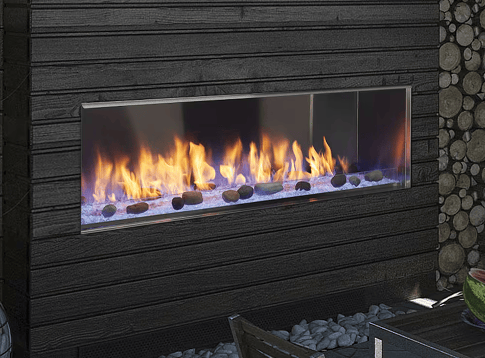 Majestic Majestic Lanai 60" Outdoor Linear Gas Fireplace ODLANAIG-60 Fireplace Finished - Outdoor