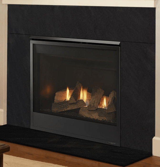 Majestic Majestic Mercury 32" Intellifire Direct Vent Gas Fireplace Natural Gas MERC32IN Fireplace Finished - Gas