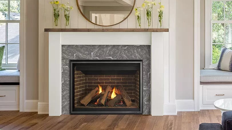 Majestic Majestic Meridian Platinum 36" Gas Fireplace Fireplace Finished - Gas