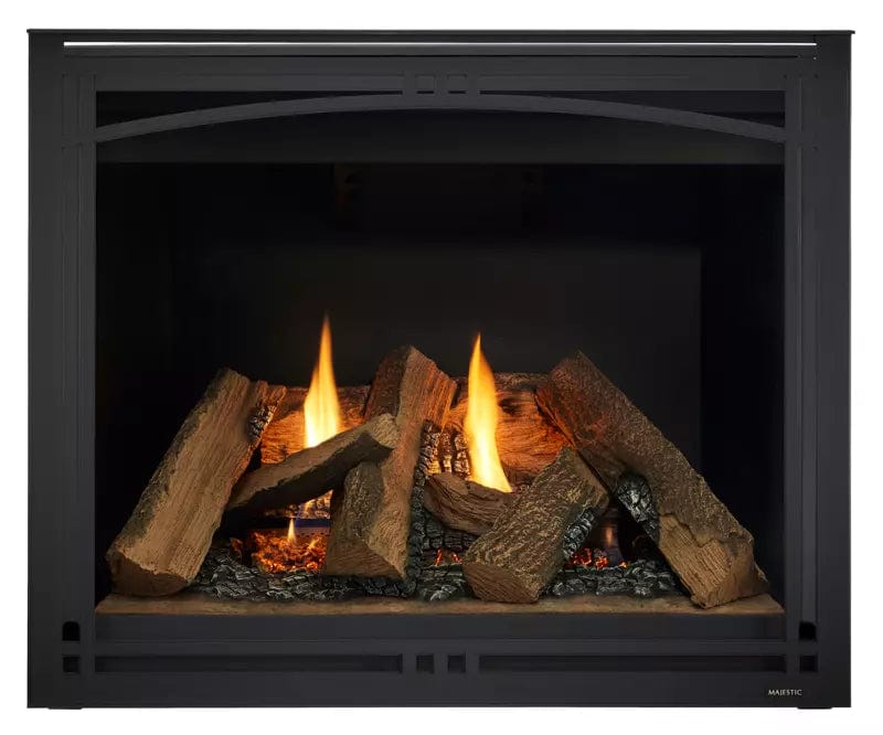 Majestic Majestic Meridian Platinum 36" Gas Fireplace Fireplace Finished - Gas