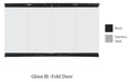Majestic Majestic Original Bi-Fold Glass Door With Black Trim (Sovereign 42) - DM1742 DM1742 Fireplace Accessories