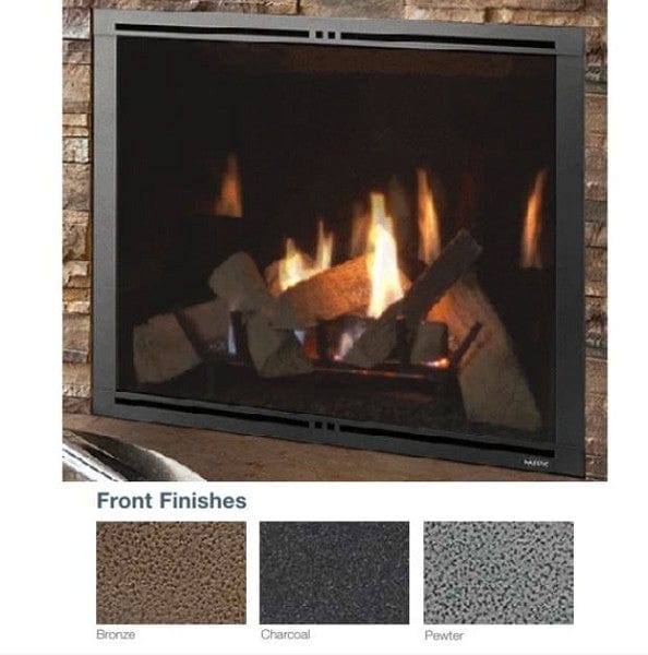 Majestic Majestic Pewter Firescreen Front (Marquis II 36) - FSMQ36PT FSMQ36PT Fireplace Accessories