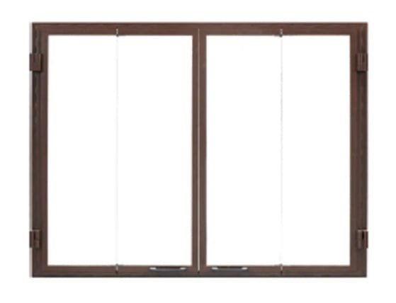 Majestic Majestic Premium Outdoor Glass Bi-Fold Door - ODGF42BZ-B ODGF42BZ-B Fireplace Finished - Outdoor