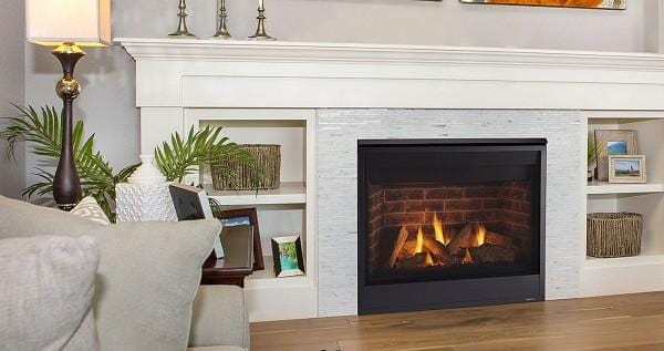 Majestic Majestic Quartz Series 42" Direct Vent Gas Fireplace Natural Gas QUARTZ42IFTN Fireplace Finished - Gas