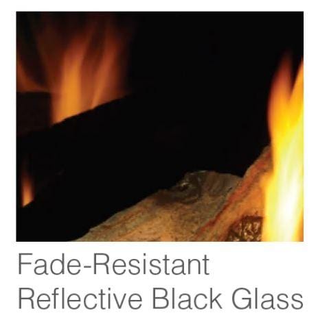 Majestic Majestic Reflective Black Glass Interior Panels (Pearl II Peninsula 36) - LINER-36PIER LINER-36PIER Fireplace Accessories
