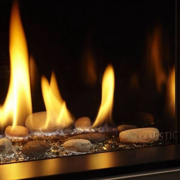 Majestic Majestic Reflective Black Liner Kit (Echelon II 36ST) - BGK-LINEARST BGK-LINEARST Fireplace Accessories