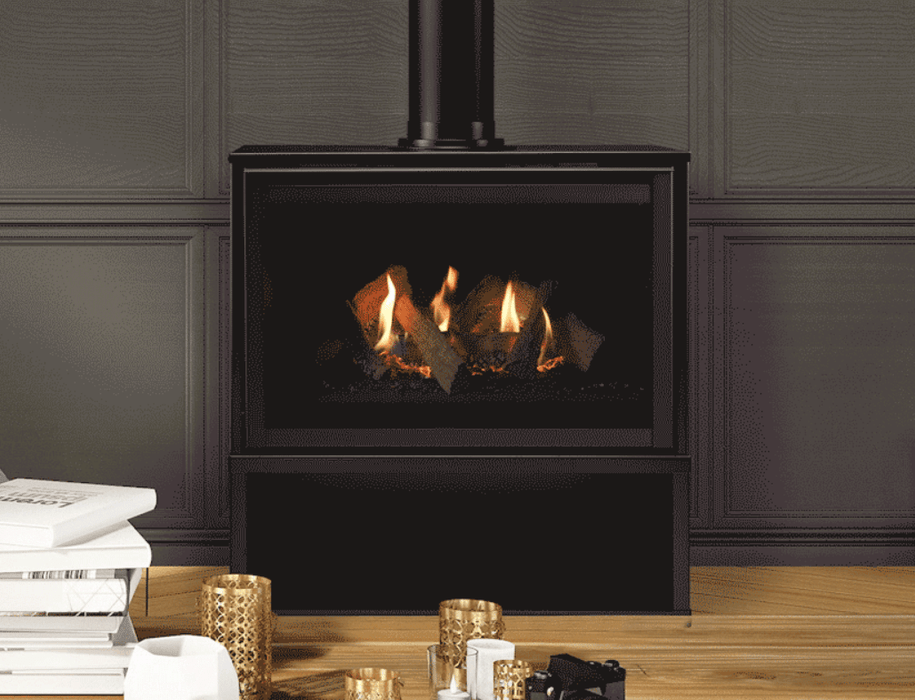 Majestic Majestic Ruby Freestanding 30" Gas Fireplace Fireplace Finished - Gas