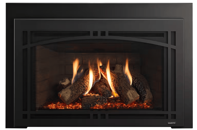Majestic Majestic Ruby Platinum 30" Fireplace Insert Fireplace Finished - Gas