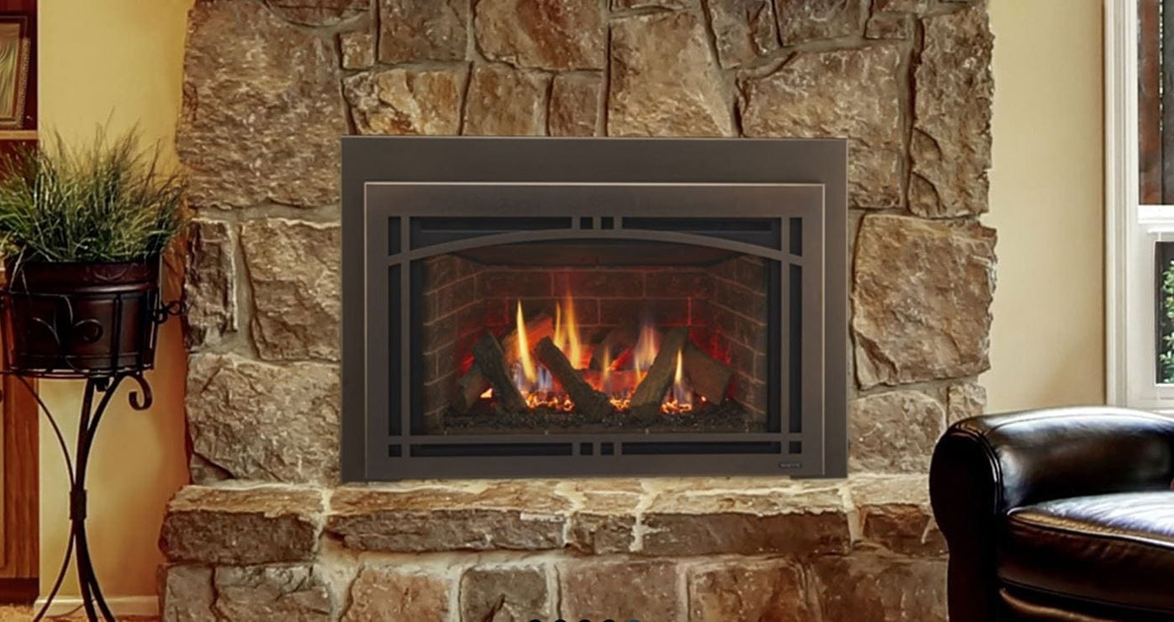 Majestic Majestic Ruby Series 25" Direct Vent Gas Insert Fireplace Finished - Gas