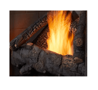 Majestic Majestic Standard Definition Logs (Courtyard) - SDLOGS-ODCOUG SDLOGS-ODCOUG Fireplace Finished - Outdoor