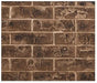 Majestic Majestic Tavern Brown Brick Interior Panel (Marquis II See-Through 42) - BRICKMQ42STTB BRICKMQ42STTB Fireplace Accessories