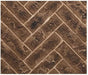 Majestic Majestic Tavern Brown Herringbone Interior Brick Panels (Marquis II 36) - BRICKMQ36HB-B BRICKMQ36HB-B Fireplace Accessories