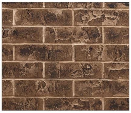 Majestic Majestic Tavern Brown Interior Brick Panels (Meridian 36 IFT Series) - BRICK36MERTB BRICK36MERTB Fireplace Finished - Gas