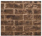 Majestic Majestic Tavern Brown Traditional 35" Brick Interior Panels (Ruby Insert 35") - BRICKMI35TB BRICKMI35TB Fireplace Accessories