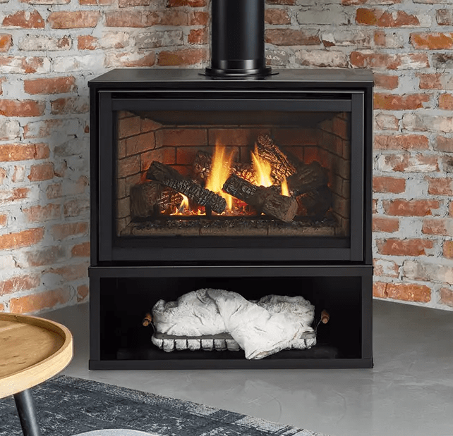 Majestic Majestic Trilliant 30 Freestanding Gas Fireplace TRILLIANT30-FS Fireplace Finished - Gas