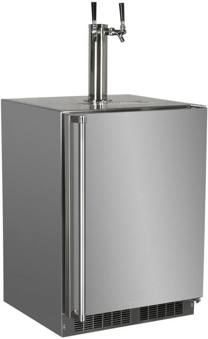 Marvel Marvel 24" Outdoor Built-in Beverage Dispenser Twin Beer MOKR124-SSB1A Outdoor Finished 768388083267