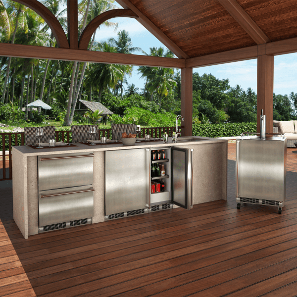 Marvel Marvel 24" Outdoor Built-in High-Capacity Refrigerator - MODR224-SS71A MODR224-SS71A Outdoor Finished 768388082048